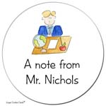 Sugar Cookie Gift Stickers - Teacher Dude